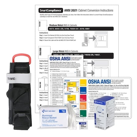 Standards Upgrade Kit, Plastic 12 Components, Not Applicable People Served MPN:91366