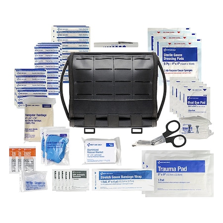First Aid Kit, Fabric Kit, 93 Components, 24 People Served MPN:91389