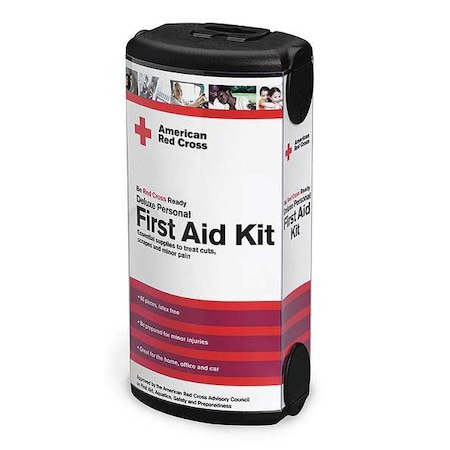 First Aid Kit and Housing, Plastic 66 Components, 25 People Served MPN:9164-RC
