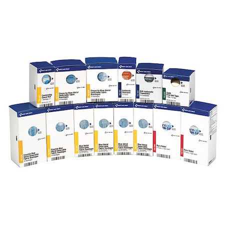 Complete Refill or Kit, Not Applicable Not Applicable, 214 Components, 25 People Served MPN:FAE-8010