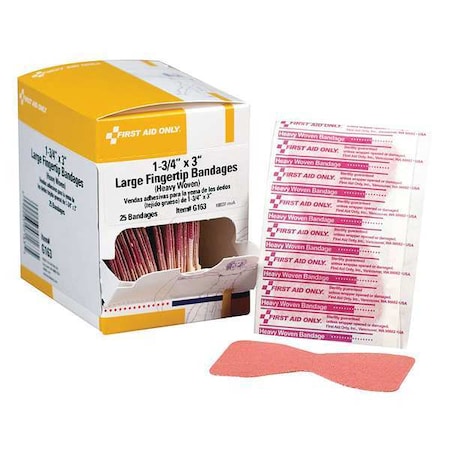 Fingertip Bandage, HvyWovn, 1-3/4inW, PK25 MPN:G163