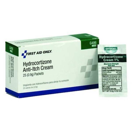 Topical Anti-Itch, 0.03oz, Cream, PK25 MPN:G486
