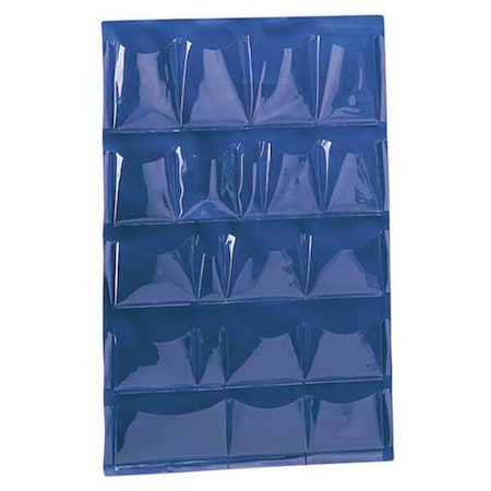 Replacement Pockets, 22 in. H, 20 Pockets MPN:M5063