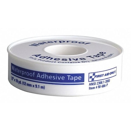 Waterproof Tape, White, WP1/2 in W, 10 in. L MPN:M686-P