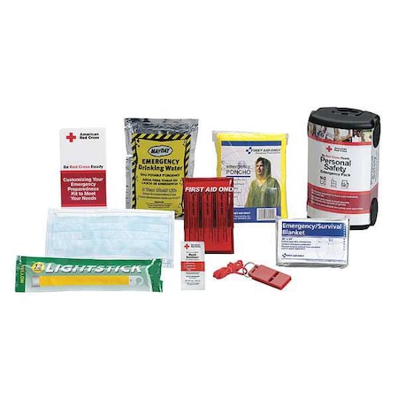 First Aid kit, Plastic 26 Components, 5 People Served MPN:RC-612