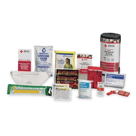 Survival Kit, Plastic 32 Components, 1 People Served MPN:RC-613