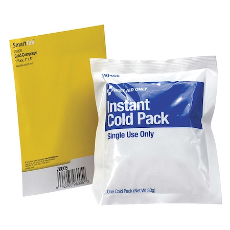 Instant Cold Compress, White, 5In. x 4In. MPN:Z6005