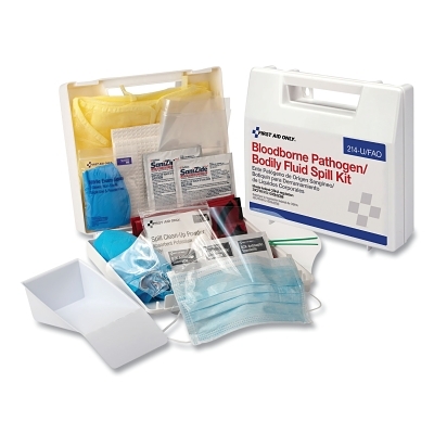 24 Piece Bloodborne Pathogen Spill Kit MPN:214-U/FAO