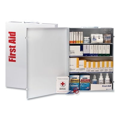 4 Shelf Industrial Station 1060 Piece Mtl Cabi MPN:248-O/FAO