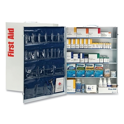 5 Shelf Industrial Station 1718 Piece Mtl Cabi MPN:249-O/P-001