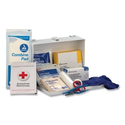 25 Person Steel CONTRACTOR'S First Aid Kit MPN:6086