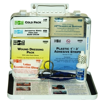 Weatherproof Steel 25 Person INDUS. First Aid K MPN:6420