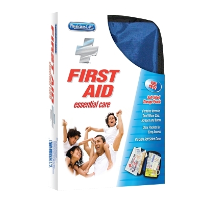 Soft Sided First Aid Kit: 195 Pieces MPN:90167