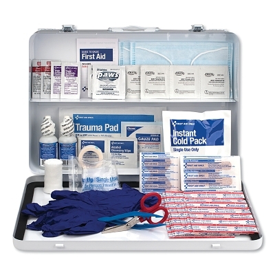 Office First Aid Kit Mtlcs 25 Person 105 Pcs MPN:90175