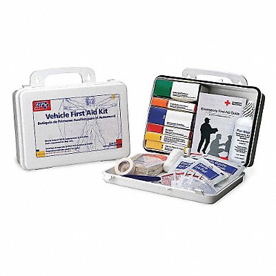 First Aid Kit Plastic 85 Pieces MPN:220-O