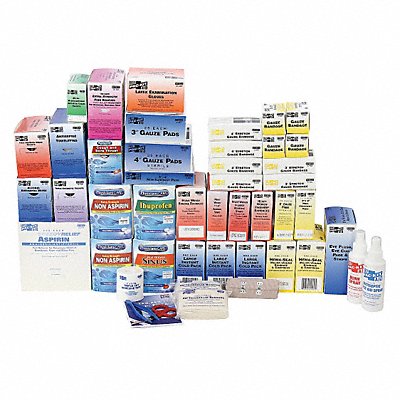 First Aid Kit Refill 2135 Pcs 150 People MPN:6195R