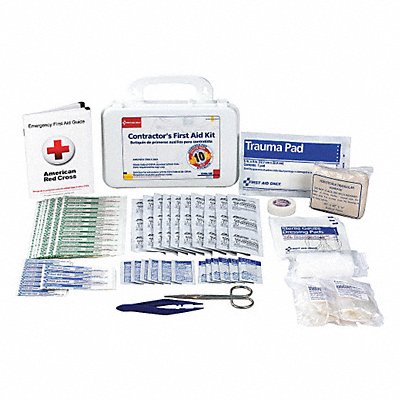 First Aid Kit Plastic 96 Pieces MPN:9300-10P