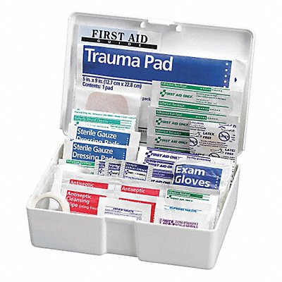 First Aid Kit Plastic 81 Pieces MPN:FAO-130