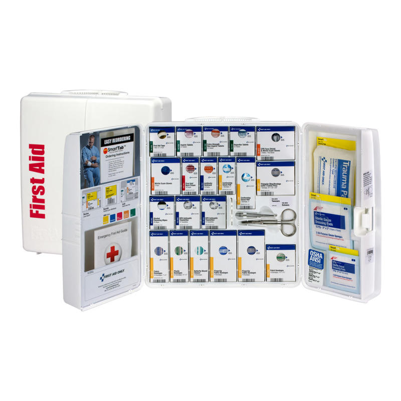 First Aid Only 245-Piece SmartCompliance First Aid Kit, White MPN:1000-FAE-0103