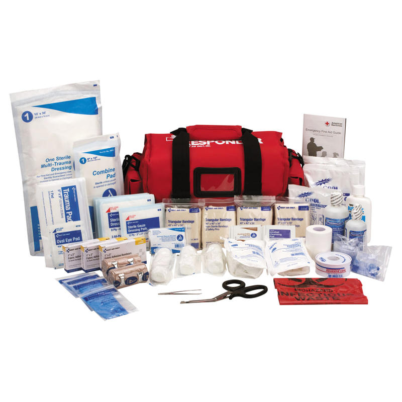 First Aid Only 158-Piece First Responder Kit, 7-1/2inH x 16inW x 8inD MPN:520-FR