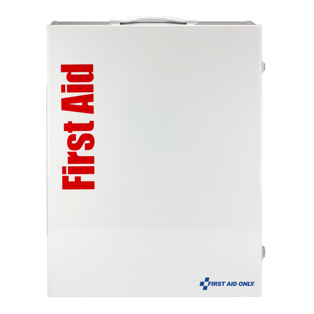 First Aid Only Smart Compliance 150-Person Food Service First Aid Cabinet Without Medication, 22-1/2inH x 17inW x 5-3/4inD MPN:90831