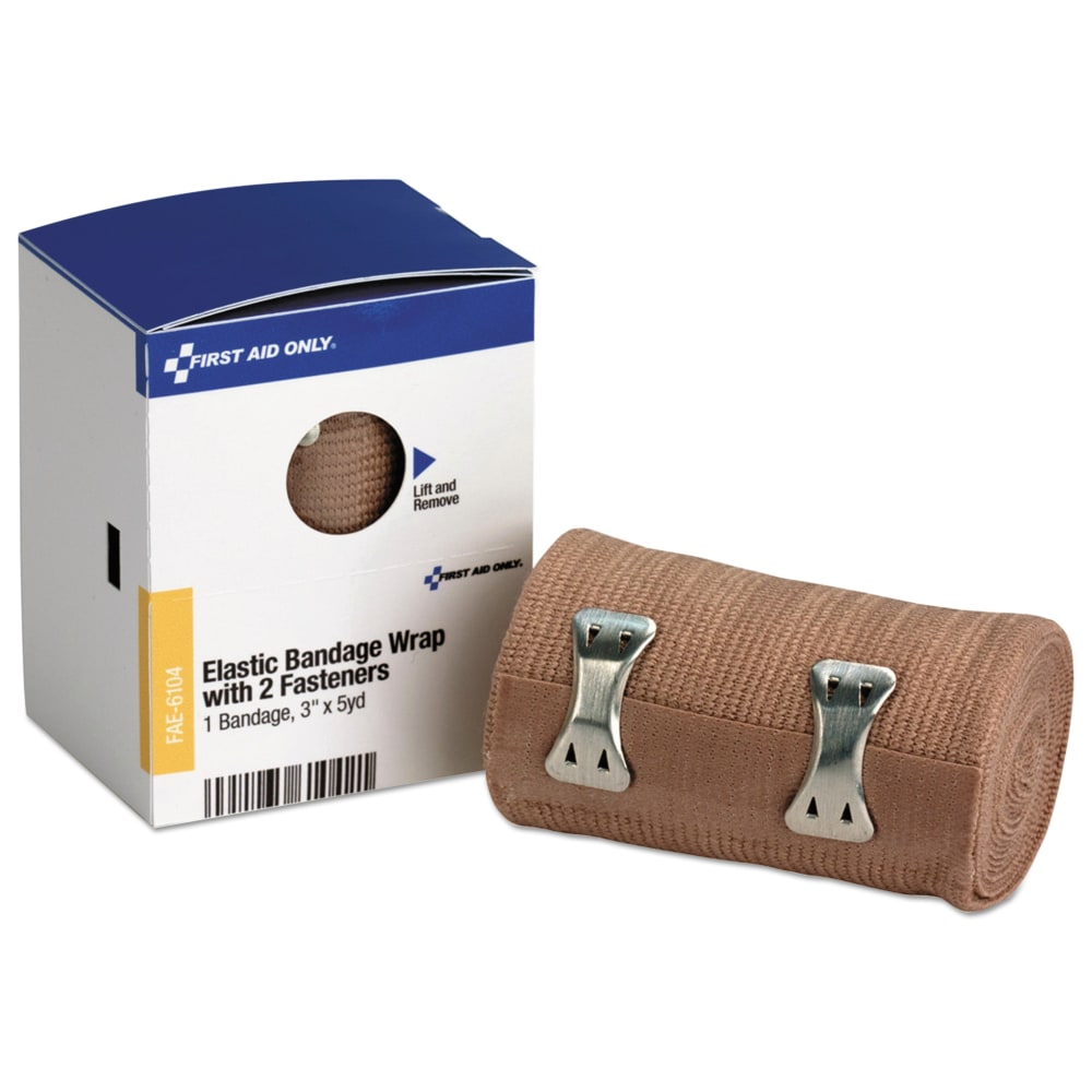 First Aid Only Elastic Bandage Wrap Refill, 3in x 5 Yd. MPN:FAE-6104