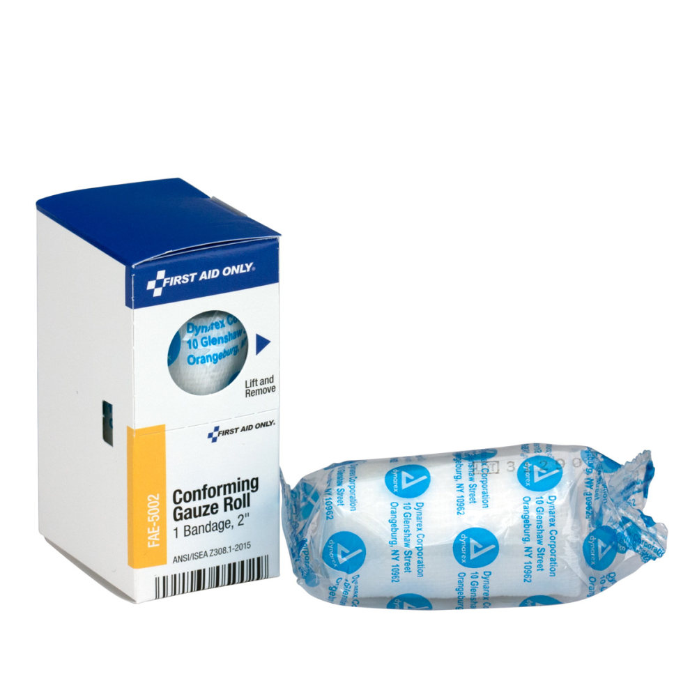 First Aid Only Gauze Bandages, 2in, 1 Roll (Min Order Qty 14) MPN:FAE5002