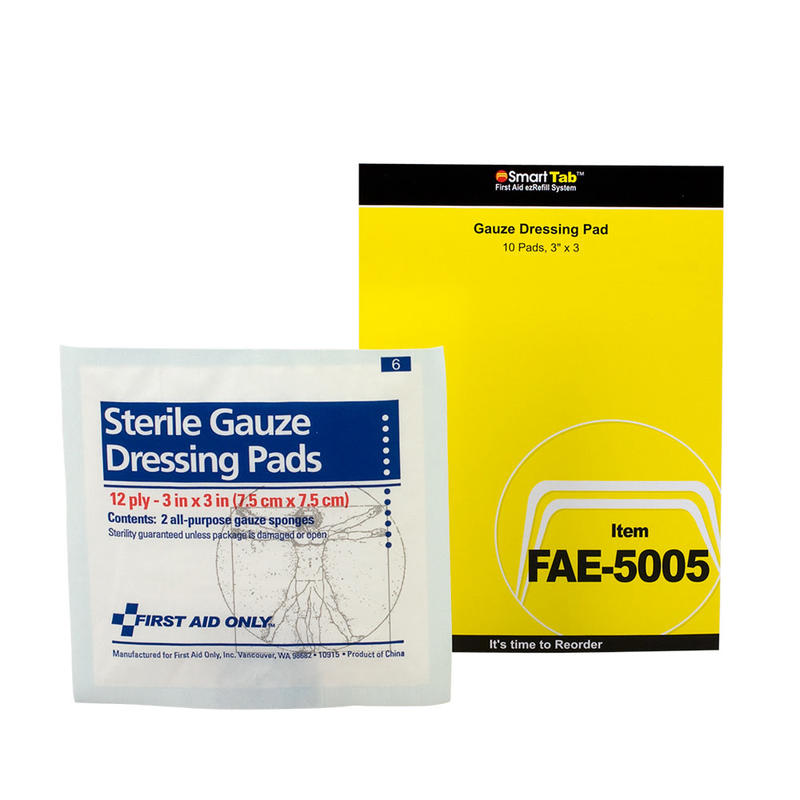 First Aid Only Gauze Bandages, 3in, 1 Roll (Min Order Qty 16) MPN:FAE5006