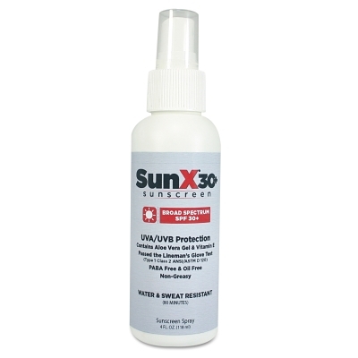 4OZ. Pump Spray Bottle of 30 Spfsunscreen MPN:18-304