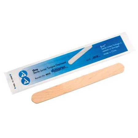 Tongue Depressors, Wood, 5 1/2 in L, 5/8 in W MPN:336005