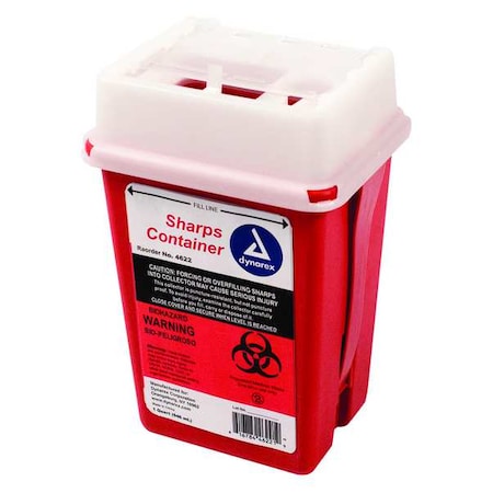 Sharps Container, 1/4 Gal., Sliding Lid MPN:M949