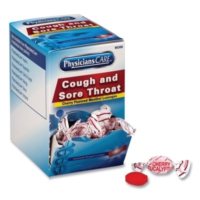 Physicianscare Cherry Flavored Lozenges 50/Box MPN:90306