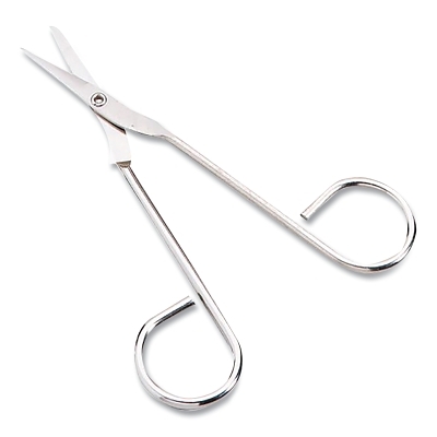 Scissors Wire Handle Nickel Plated 4.5