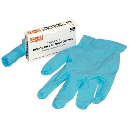Nitrile Exam Gloves 4/Box MPN:21-026-002