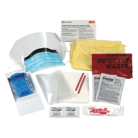 Bbp Spill Clean Up Kit Single Use Tray MPN:214-P