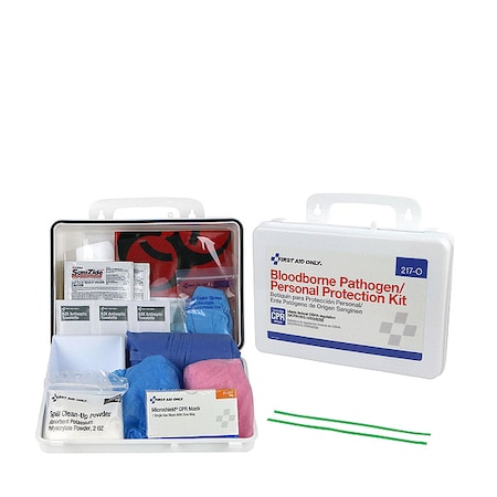 Bbp Spill Clean Up Kt With Cpr Microshield Plas MPN:217-O