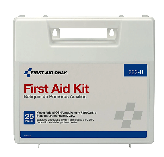 10 Person First Aid Kitplastic Case w/Dividers MPN:222-U