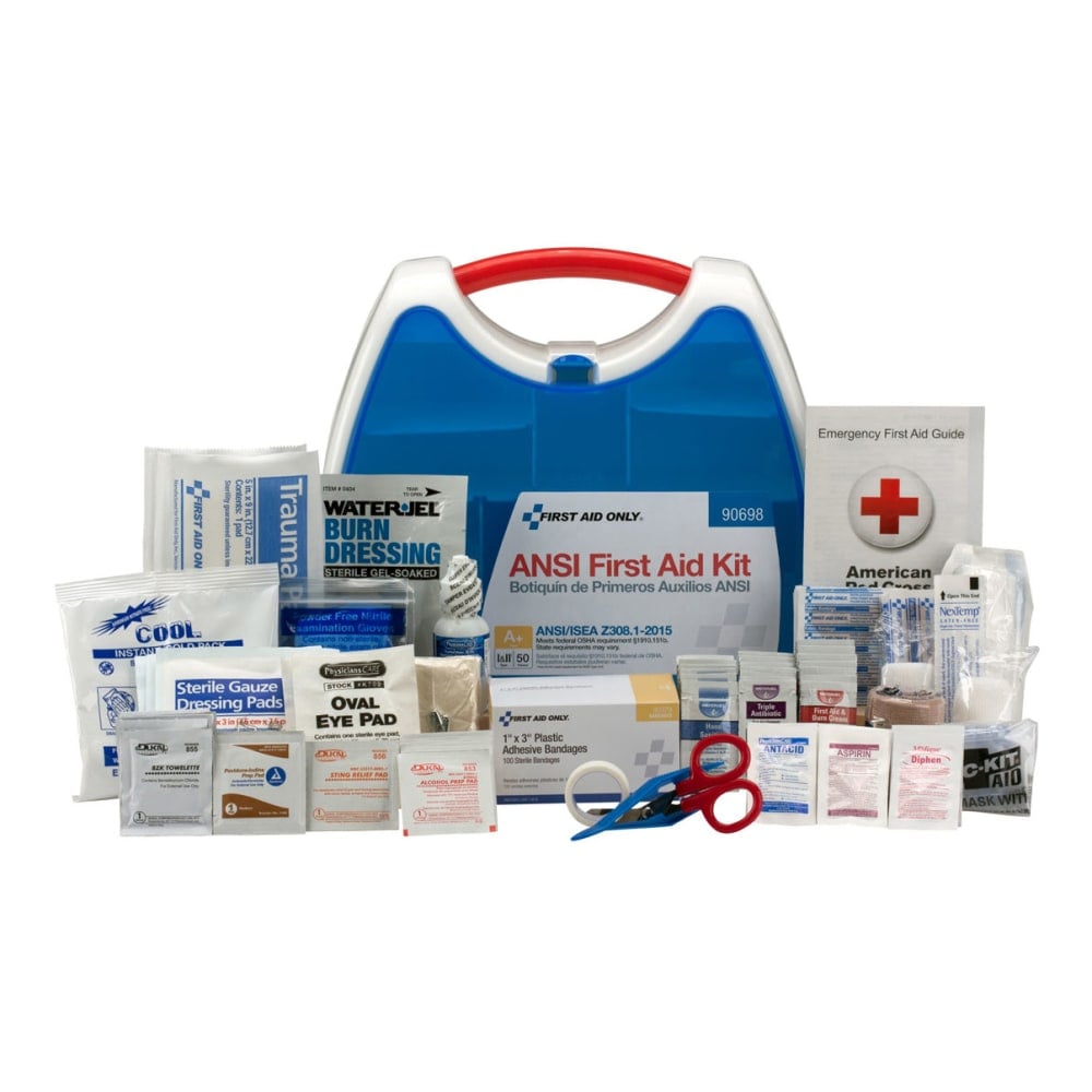 50 Person Readycare ANSIA+ First Aid Kit Pl Cs MPN:90698