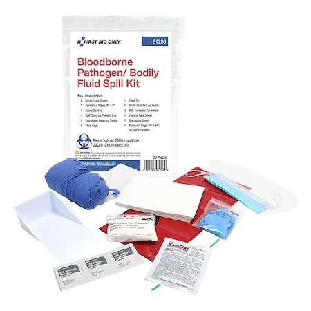 Bloodborne Pathogen/Bodily Fluid Spill Kit MPN:91296