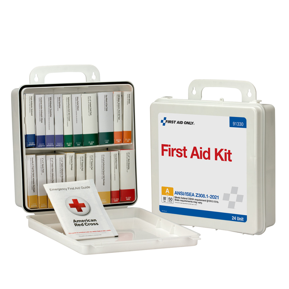 50PERSON Ansi Class A First Aid Kit MPN:91330