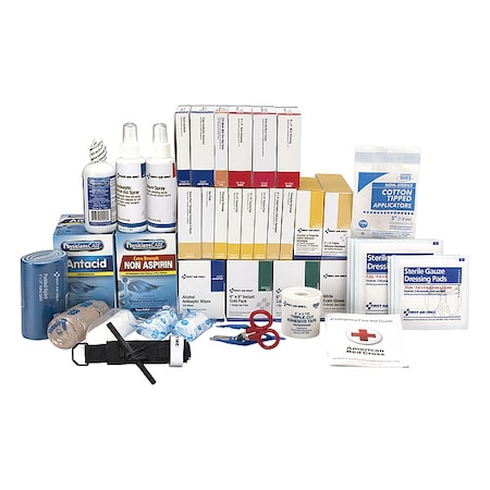 100 Person Ansi 2021 Class B 3 Shelf Refill Kit MPN:91361