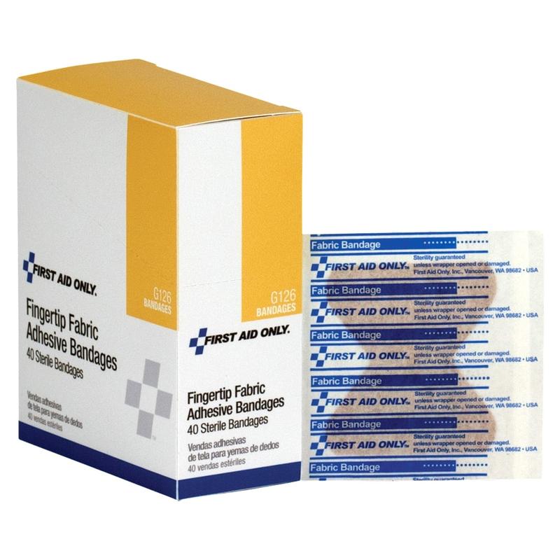 Adhesive Fabric Fingertip Bandages 40CT MPN:G126