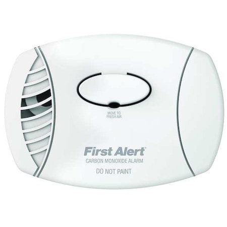 Carbon Monoxide Alarm, 85 dB at 10 ft, 9V, Electrochemical Battery Backup: No MPN:CO400B