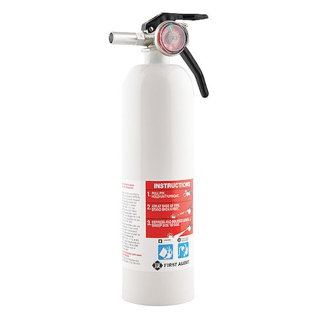 Fire Extinguisher, 2 lb Capacity, Class ABC, UL Rating5B:C, Sodium Bicarbonate MPN:REC5