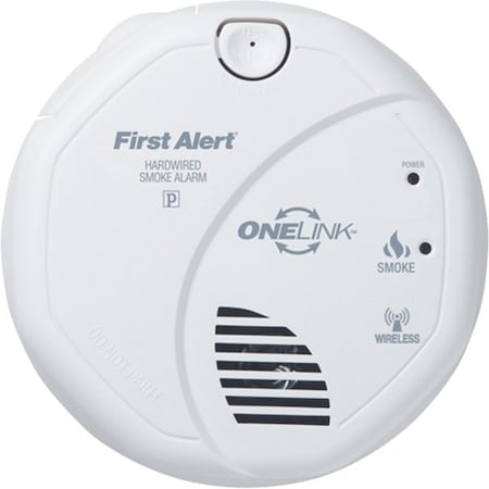 Smoke Alarm, 85 dB at 10 ft, (2) AA Batteries, 120V AC, Photoelectric Battery Backup: Yes MPN:SA520B