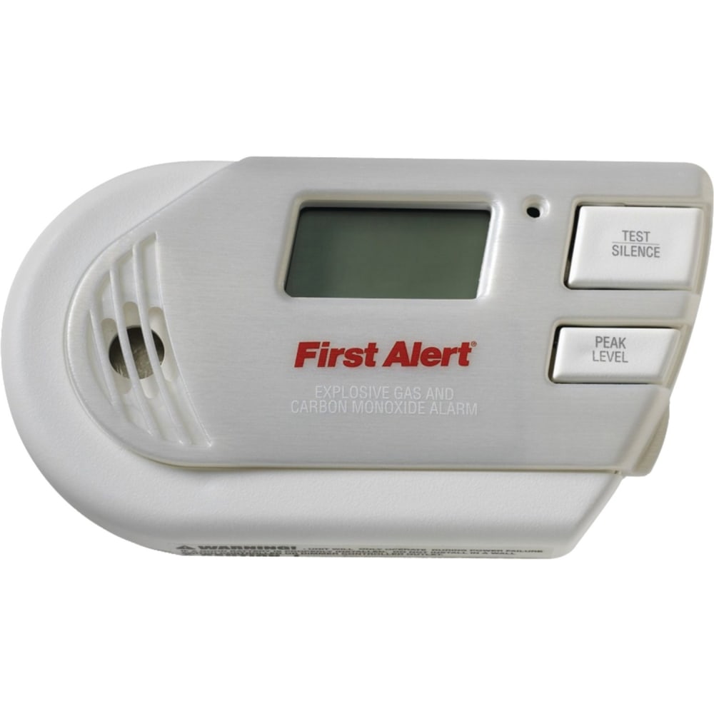 First Alert Carbon Monoxide Alarm - Wired - 120 V AC - Audible - Ceiling Mountable, Wall Mountable - White MPN:GC01CN