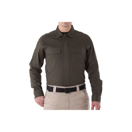 Military Shirt, Olive Drab Green, Men's, XL MPN:111008