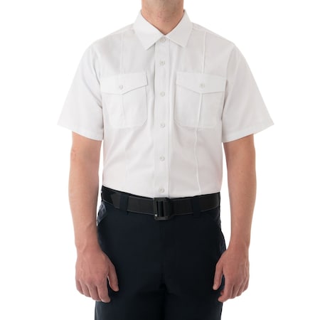Military Shirt, White, Men's, M MPN:112008