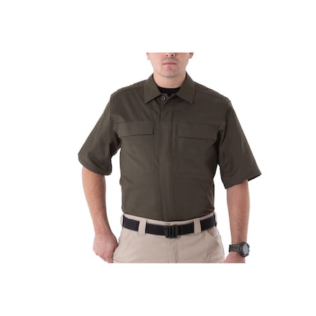 Military Shirt, Olive Drab Green, Men's, L MPN:112009
