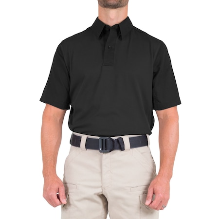 Short Sleeve Shirt, 35% Cotton, 65% Polyester, Button, 0 Pocket(s), Black, 3XL MPN:112012